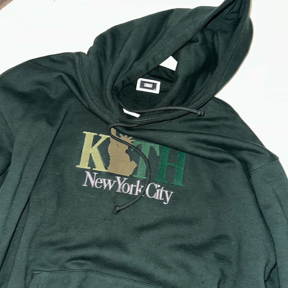 Limited Kith NYC Hoodie Forest Green